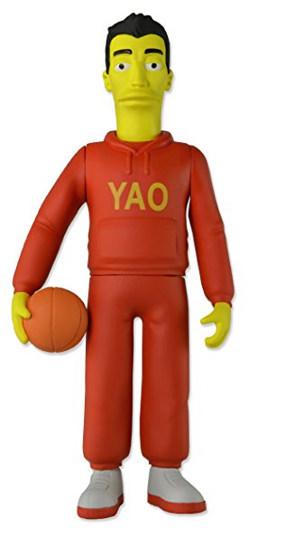 NECA Simpsons 25th Anniversary Yao Ming Figure